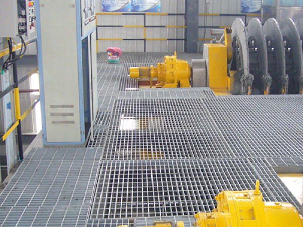 電廠平臺(tái)鋼格柵板1 電廠平臺(tái)鋼格柵板1